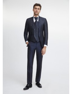 Traje de novio brocado